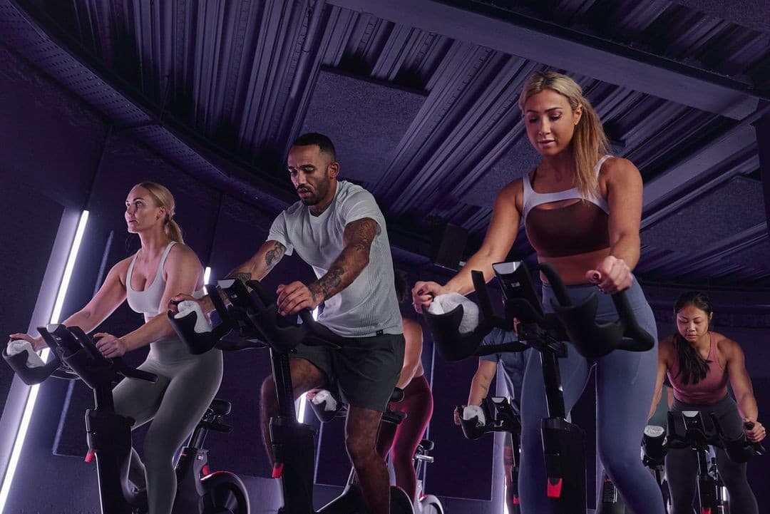 Indoor exercising session